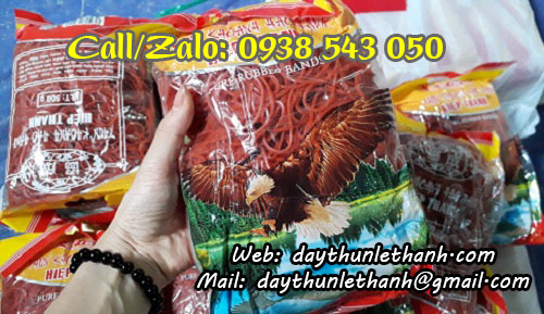 Dây thun đại bàng đóng bịch 500g/bich