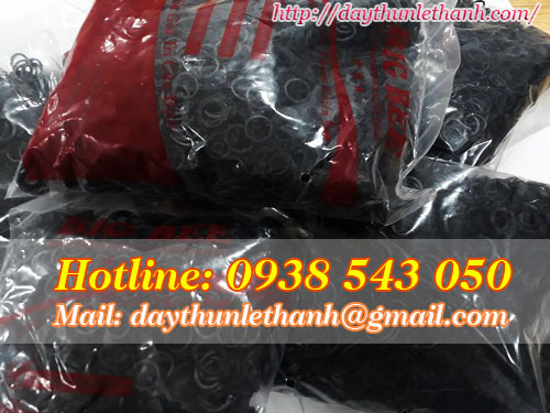 Thun đen 12mm đóng gói 500g/bịch Thun đen 12mm đóng gói 500g/bịch