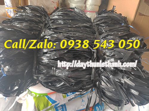 Dây nilon đen bóng bó 10kg Dây nilon đen bóng bó 10kg