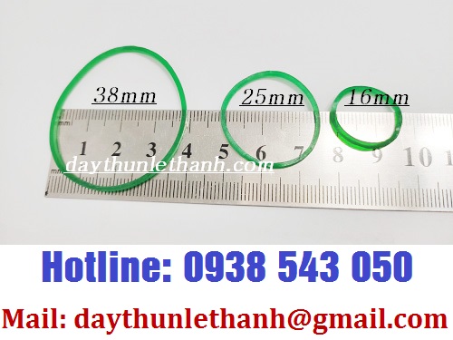 DÂY CHUN XANH ĐA KÍCH THƯỚC
