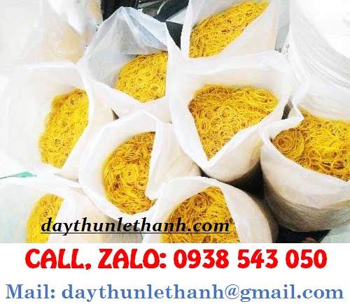 DÂY THUN VÀNG ĐÓNG BỊCH 20KG