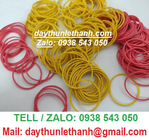 DÂY THUN KHOANH ĐA MÀU SẮC