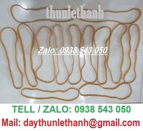 DÂY THUN MÀU VÀNG BẢN LỚN