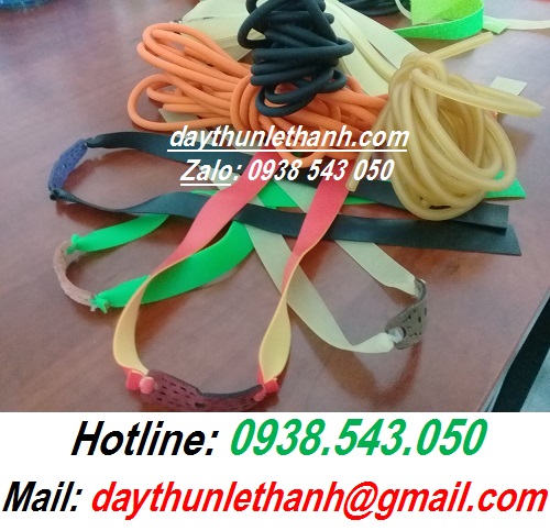 THUN NÁ CAO SU NHIỀU MÀU SẮC