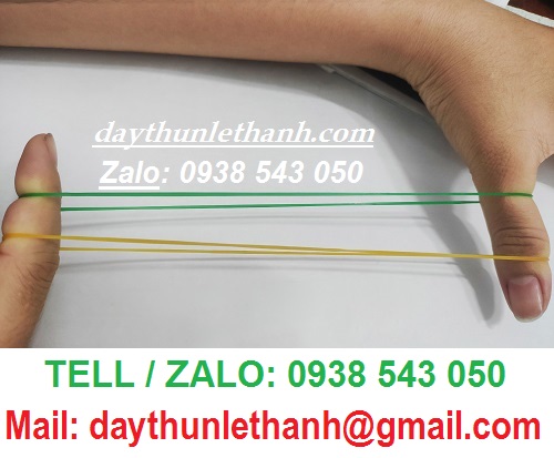 ĐỘ CO DÃN CỦA DÂY THUN KHOANH