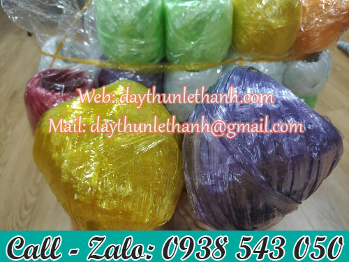 Dây nilon cuộn 30g nhiều màu