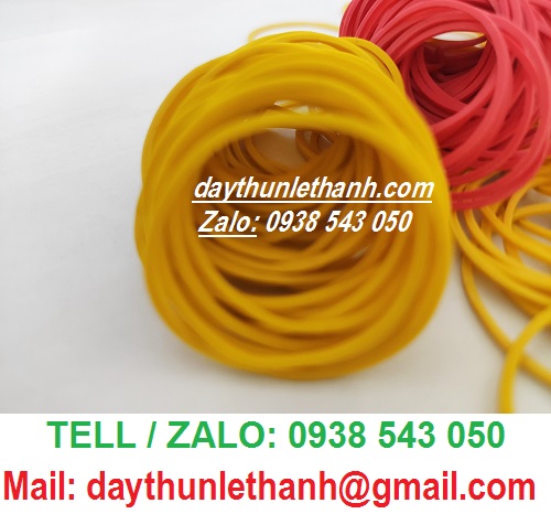 DÂY CHUN MÀU VÀNG, ĐỎ