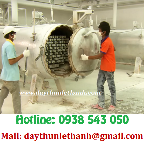 ỐNG NHÔM CAO SU ĐƯỢC MANG ĐI HẤP