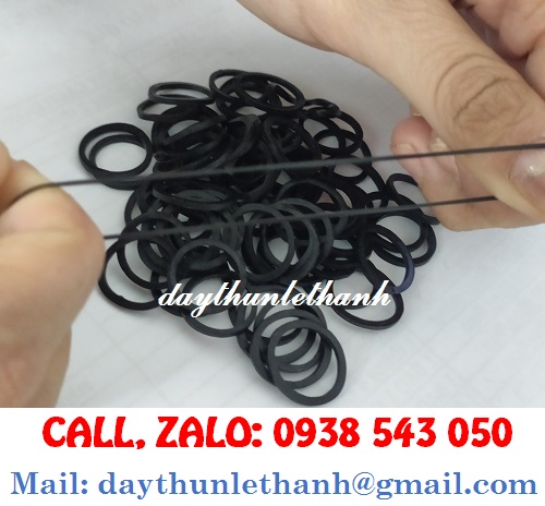 DÂY THUN ĐEN 12MM