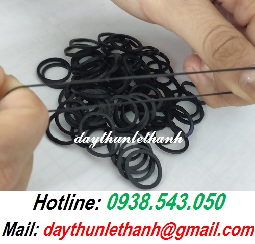 ĐỘ CO DÃN CỦA DÂY THUN ĐEN.