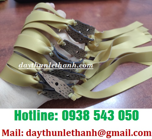 THUN NÁ DẸP MÀU VÀNG 1MM