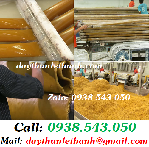 MỘT SỐ CÔNG ĐOẠN SẢN XUẤT DÂY THUN