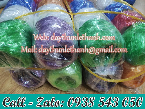 Dây nilon cuộn 30g nhiều màu Dây nilon cuộn 30g nhiều màu