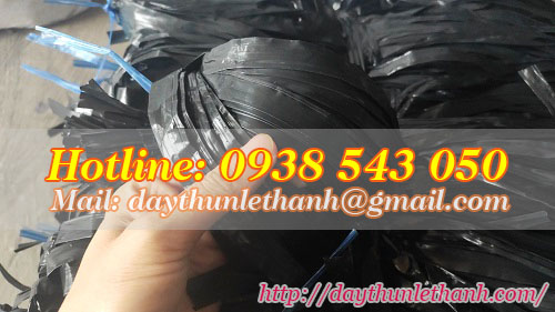 Dây nilon kẽm đen bóng Dây nilon kẽm đen bóng