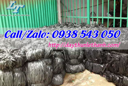 Dây nilon đen bóng số lượng lớn Dây nilon đen bóng số lượng lớn