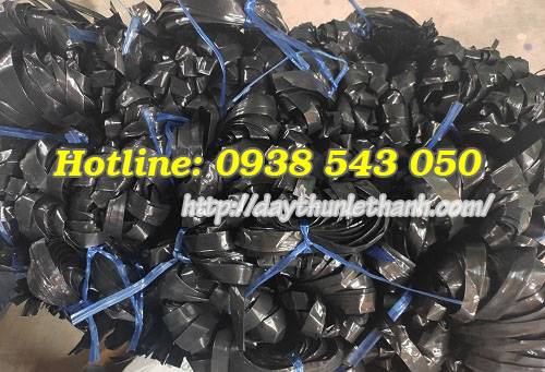 Dây nilon kẽm đen bóng Dây nilon kẽm đen bóng