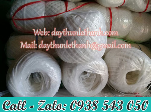 Dây nilon cuộn màu trắng Dây nilon cuộn màu trắng