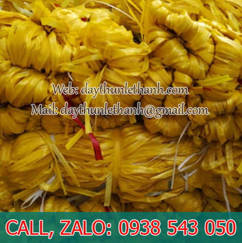 Dây nilon kẽm mềm màu vàng Dây nilon kẽm mềm màu vàng