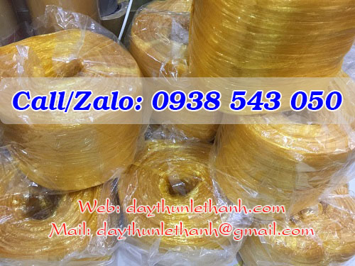 Dây nilon nem 600r màu vàng Dây nilon nem 600r màu vàng
