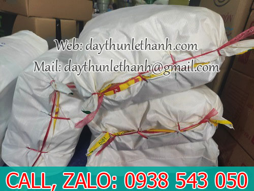 Dây nilon kẽm khô dùng khâu miệng bao Dây nilon kẽm khô dùng khâu miệng bao
