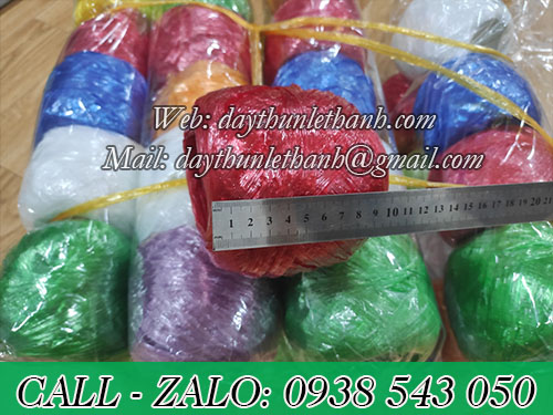 Dây nilon cuộn nem 40gr Dây nilon cuộn nem 40gr