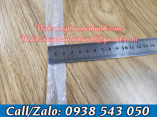 Dây nilon màu trắng bản rộng 20mm Dây nilon màu trắng bản rộng 20mm