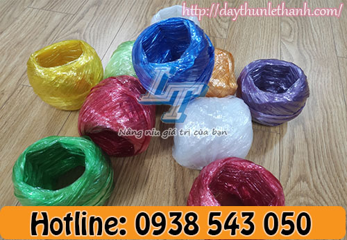 Dây nilon cuộn nem 30gr nhiều màu Dây nilon cuộn nem 30gr nhiều màu