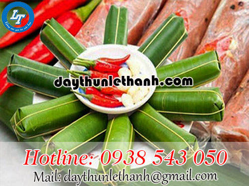 Thun màu vàng cột nem chua siêu bền Thun màu vàng cột nem chua siêu bền