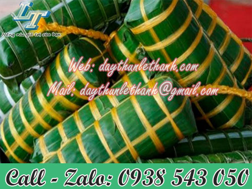 Dây nilon cuộn dùng gói bánh tét Dây nilon cuộn dùng gói bánh tét