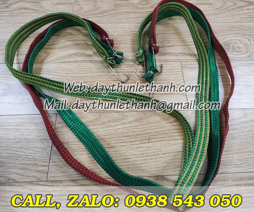 Dây thun chằng hàng bản dẹt rộng 25mm Dây thun chằng hàng bản dẹt rộng 25mm