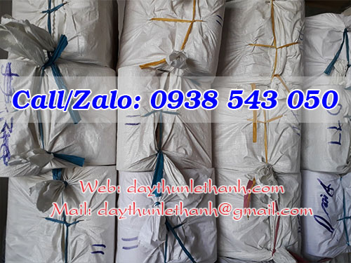 Dây nilon kẽm khô dùng khâu miệng bao Dây nilon kẽm khô dùng khâu miệng bao