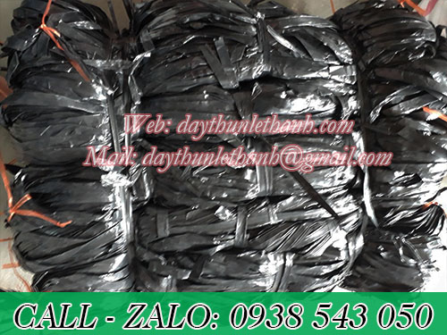 Dây nilon kẽm đen bóng Dây nilon kẽm đen bóng