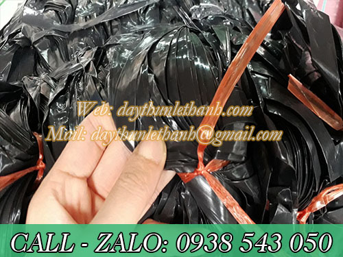 Dây nilon kẽm đen bóng Dây nilon kẽm đen bóng