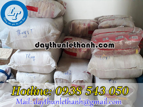 Dây thun đóng bao giao hàng cho khách Dây thun đóng bao giao hàng cho khách