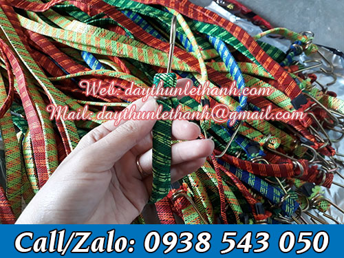 Dây ràng hàng đa màu sắc tại kho Lê Thanh Dây ràng hàng đa màu sắc tại kho Lê Thanh