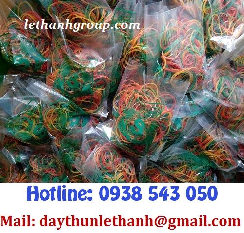 DÂY THUN ĐÓNG BỊCH NHIỀU MÀU