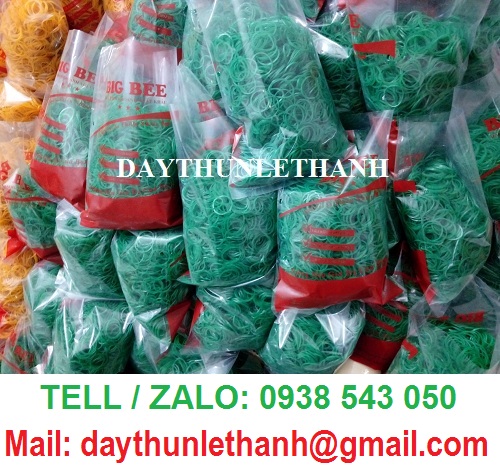 DÂY THUN KHOANH NHIỀU MÀU
