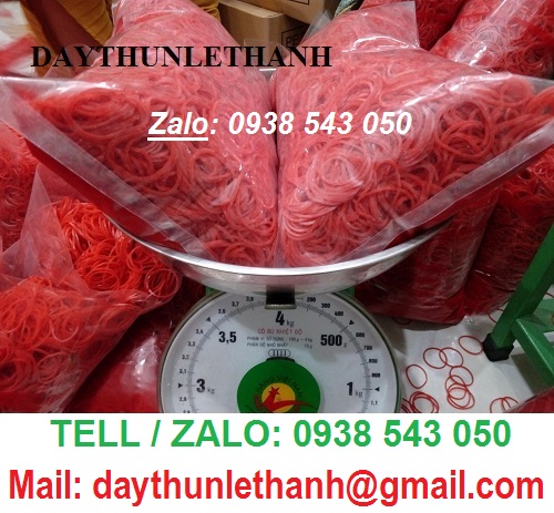 DÂY THUN MÀU ĐỎ