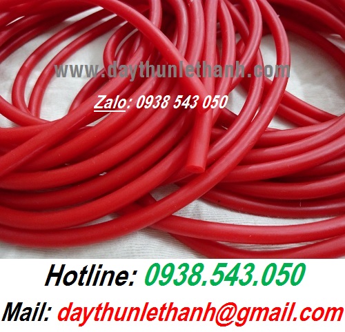 DÂY NÁ CAO SU TRÒN ĐỎ
