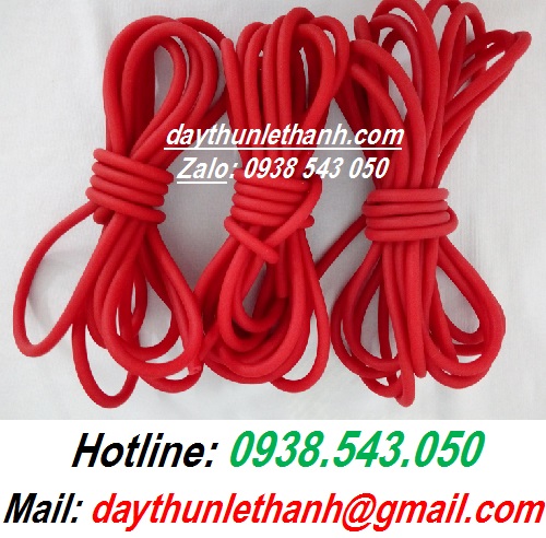 DÂY NÁ CAO SU ĐỎ TRÒN