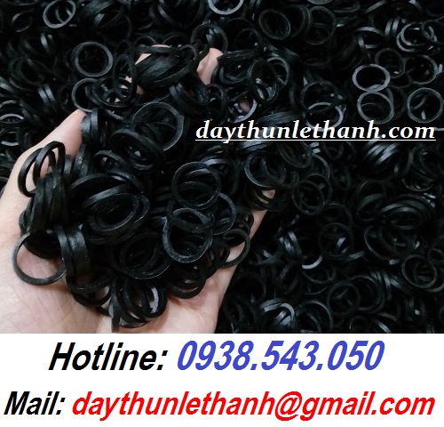 DÂY THUN ĐEN CỘT ỔI