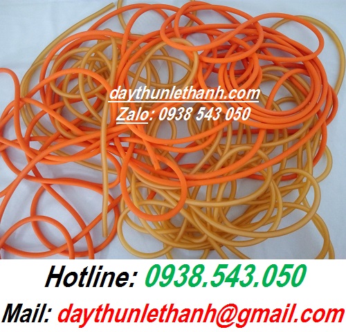 DÂY NÁ CAO SU TRÒN NHIỀU MÀU SẮC