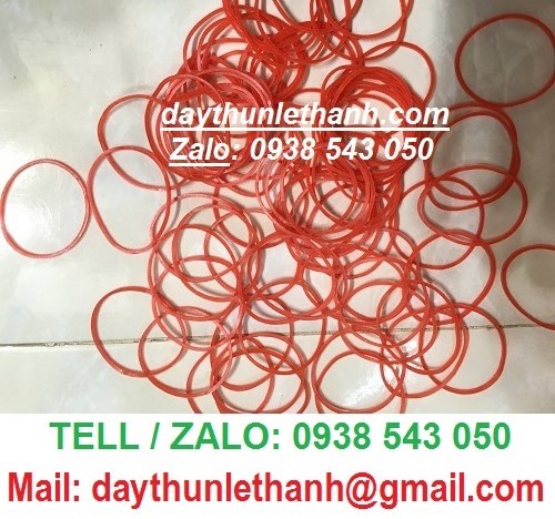 DÂY THUN MÀU ĐỎ