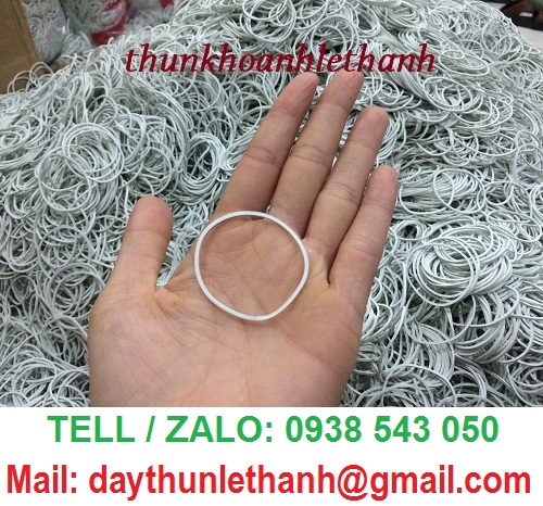 DÂY THUN MÀU TRẮNG SỮA