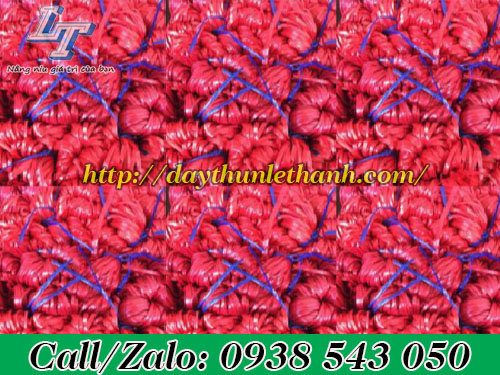 Dây nilon kẽm khô màu đỏ Dây nilon kẽm khô màu đỏ