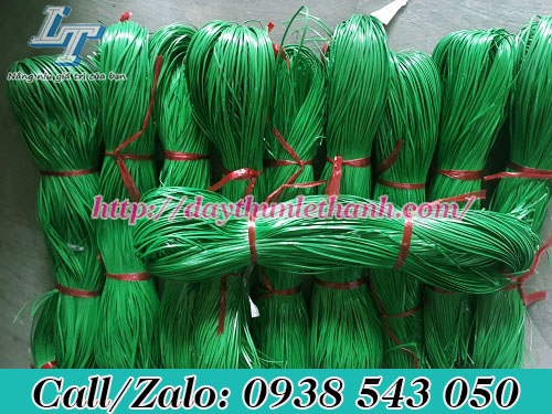 Dây nilon kẽm khô bó 1kg Dây nilon kẽm khô bó 1kg