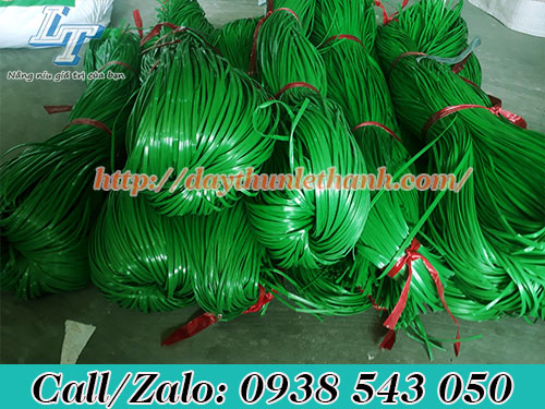 Dây nilon kẽm khô xanh lá Dây nilon kẽm khô xanh lá