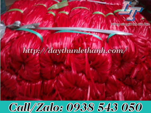 Dây kẽm nilon màu đỏ Dây kẽm nilon màu đỏ