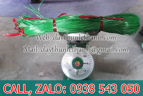 Dây nilon kẽm khô bó 1kg Dây nilon kẽm khô bó 1kg
