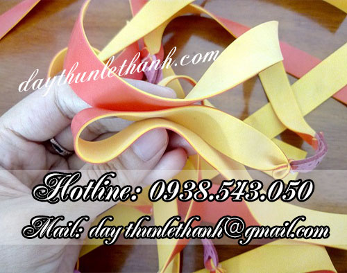 DÂY THUN NÁ CAO SU 2 LỚP DÂY THUN NÁ CAO SU 2 LỚP